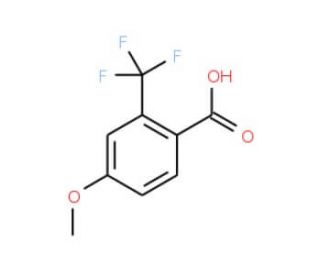 4-Methoxy-2-(trifluoromethyl)benzoic acid (CAS 127817-85-0) - chemical structure image
