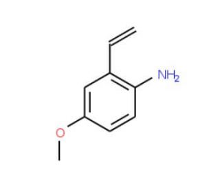 4-Methoxy-2-vinylbenzenamine (CAS 210536-47-3) - chemical structure image