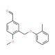 4-Methoxy-3-[(2-methylphenoxy)methyl]benzaldehyde - chemical structure image