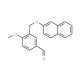 4-Methoxy-3-[(2-naphthyloxy)methyl]benzaldehyde - chemical structure image