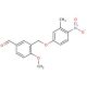 4-Methoxy-3-[(3-methyl-4-nitrophenoxy)methyl]-benzaldehyde - chemical structure image