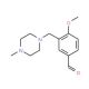 4-Methoxy-3-[(4-methylpiperazin-1-yl)methyl]-benzaldehyde - chemical structure image