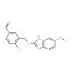 4-Methoxy-3-{[(5-methoxy-1H-benzimidazol-2-yl)-thio]methyl}benzaldehyde - chemical structure image