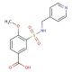 4-Methoxy-3-[(pyridin-4-ylmethyl)-sulfamoyl]-benzoic acid - chemical structure image