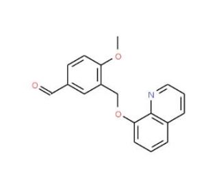 4-Methoxy-3-[(quinolin-8-yloxy)methyl]benzaldehyde - chemical structure image