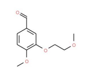 4-Methoxy-3-(2-methoxy-ethoxy)-benzaldehyde - chemical structure image