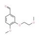 4-Methoxy-3-(2-methoxy-ethoxy)-benzaldehyde - chemical structure image