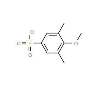 4-methoxy-3,5-dimethylbenzenesulfonyl chloride (CAS 75157-75-4) - chemical structure image