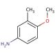 4-methoxy-3-methylaniline (CAS 136-90-3) - chemical structure image