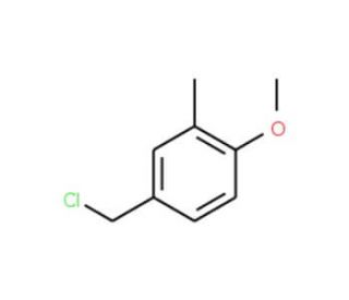 4-Methoxy-3-methylbenzyl chloride (CAS 60736-71-2) - chemical structure image