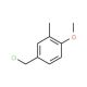 4-Methoxy-3-methylbenzyl chloride (CAS 60736-71-2) - chemical structure image