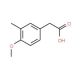 4-Methoxy-3-methylphenylacetic acid (CAS 4513-73-9) - chemical structure image