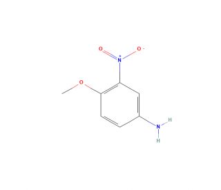 4-Methoxy-3-nitroaniline (CAS 577-72-0) - chemical structure image