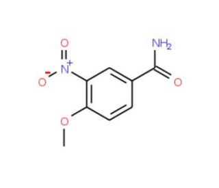 4-methoxy-3-nitrobenzamide (CAS 10397-58-7) - chemical structure image
