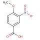 4-Methoxy-3-nitrobenzoic acid (CAS 89-41-8) - chemical structure image