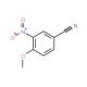 4-Methoxy-3-nitrobenzonitrile (CAS 33224-23-6) - chemical structure image