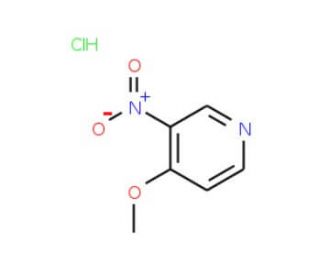4-Methoxy-3-nitropyridine hydrochloride (CAS 31872-61-4) - chemical structure image