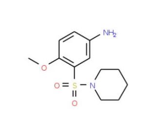 4-Methoxy-3-(piperidine-1-sulfonyl)-phenylamine - chemical structure image
