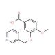 4-methoxy-3-(pyridin-3-ylmethoxy)benzoic acid - chemical structure image