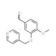 4-Methoxy-3-(pyridin-4-ylmethoxy)-benzaldehyde - chemical structure image