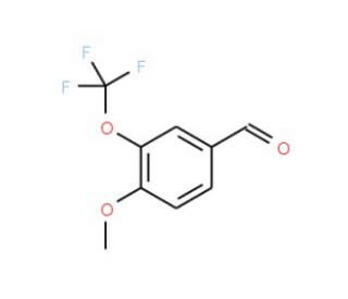 4-Methoxy-3-(trifluoromethoxy)benzaldehyde (CAS 853771-90-1) - chemical structure image