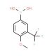 4-Methoxy-3-(trifluoromethyl)benzeneboronic acid (CAS 149507-36-8) - chemical structure image