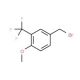 4-Methoxy-3-(trifluoromethyl)benzyl bromide (CAS 261951-89-7) - chemical structure image