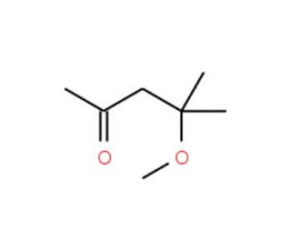 4-Methoxy-4-methyl-2-pentanone (CAS 107-70-0) - chemical structure image