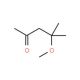 4-Methoxy-4-methyl-2-pentanone (CAS 107-70-0) - chemical structure image