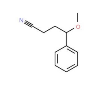 4-Methoxy-4-phenylbutanenitrile - chemical structure image