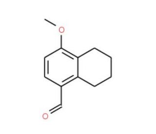 4-Methoxy-5,6,7,8-tetrahydro-1-naphthalene-carbaldehyde - chemical structure image