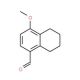 4-Methoxy-5,6,7,8-tetrahydro-1-naphthalene-carbaldehyde - chemical structure image