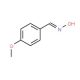 4-Methoxy-benzaldehyde oxime (CAS 3717-22-4) - chemical structure image