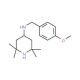 (4-Methoxy-benzyl)-(2,2,6,6-tetramethyl-piperidin-4-yl)-amine - chemical structure image