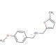 (4-Methoxy-benzyl)-(5-methyl-furan-2-ylmethyl)-amine - chemical structure image
