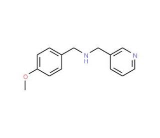 (4-Methoxy-benzyl)-pyridin-3-ylmethyl-amine (CAS 355382-21-7) - chemical structure image
