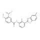 4-Methoxy-N-[2-methyl-3-(5-methyl-benzooxazol-2-yl)-phenyl]-3-nitro-benzamide - chemical structure image