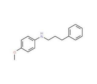 4-Methoxy-N-(3-phenylpropyl)aniline - chemical structure image