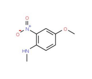 4-Methoxy-N-methyl-2-nitrobenzamine (CAS 3360-79-0) - chemical structure image