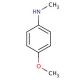 4-Methoxy-N-methylaniline (CAS 5961-59-1) - chemical structure image