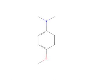 4-Methoxy-N,N-dimethylaniline (CAS 701-56-4) - chemical structure image
