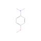 4-Methoxy-N,N-dimethylaniline (CAS 701-56-4) - chemical structure image