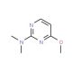4-methoxy-N,N-dimethylpyrimidin-2-amine - chemical structure image