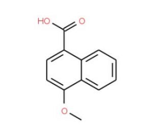 4-Methoxy-naphthalene-1-carboxylic acid (CAS 13041-62-8) - chemical structure image