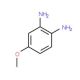 4-Methoxy-o-phenylenediamine (CAS 102-51-2) - chemical structure image