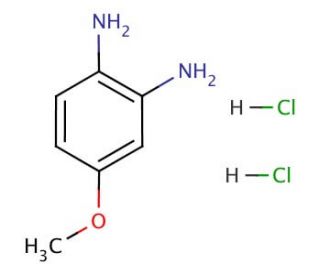 4-Methoxy-o-phenylenediamine dihydrochloride (CAS 59548-39-9) - chemical structure image