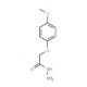 (4-Methoxy-phenoxy)-acetic acid hydrazide (CAS 21953-91-3) - chemical structure image