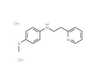 (4-Methoxy-phenyl)-(2-pyridin-2-yl-ethyl)-amine dihydrochloride - chemical structure image