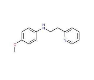 (4-Methoxy-phenyl)-(2-pyridin-2-yl-ethyl)-amine - chemical structure image