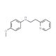 (4-Methoxy-phenyl)-(2-pyridin-2-yl-ethyl)-amine - chemical structure image